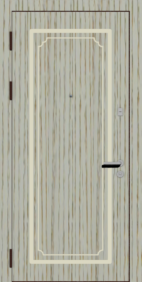 Надежная входная дверь с отделкой Шпон  D4 1013 золото